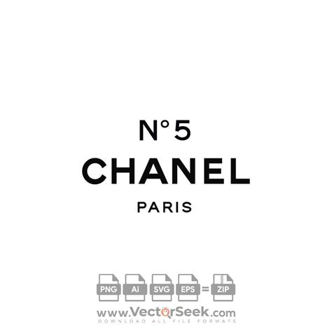 chanel no 5vector|Chanel 5 logo download.